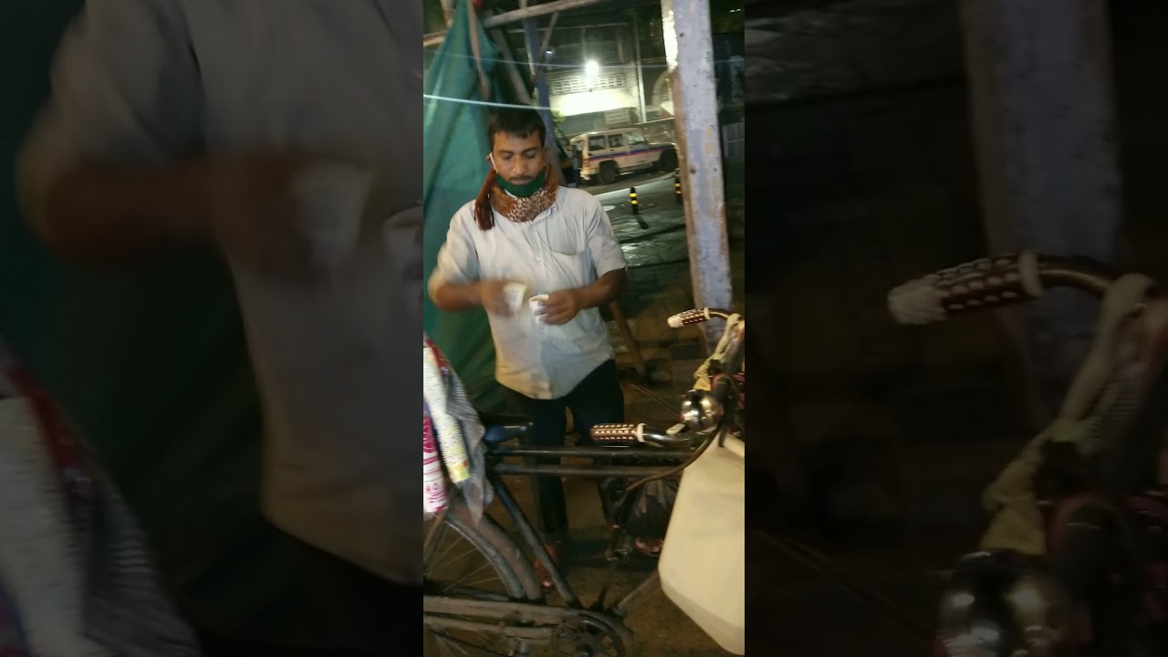 Roadside Chai at Bombay Byculla at Night time| kadak chai| Mumbai Nightlife | #mumbainightlife #chai