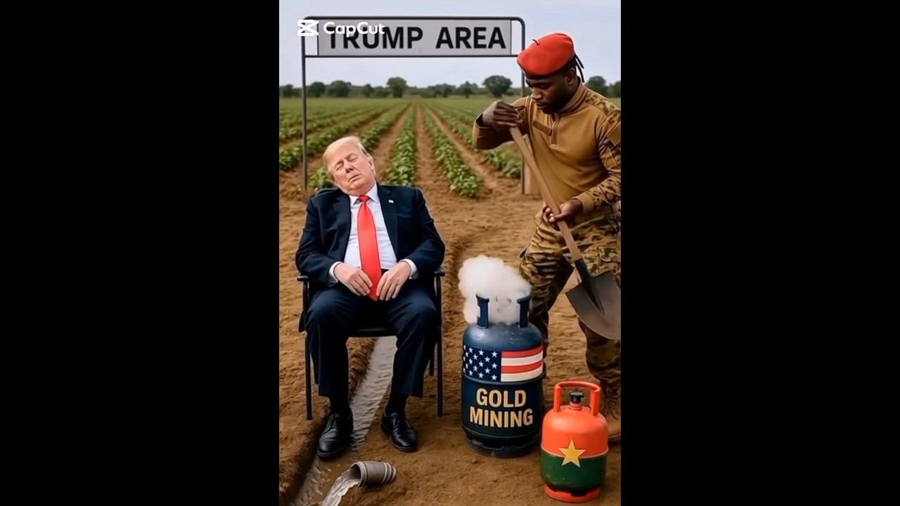 Donald Trump vs Ibrahim Traoré in the Desert 🌾 