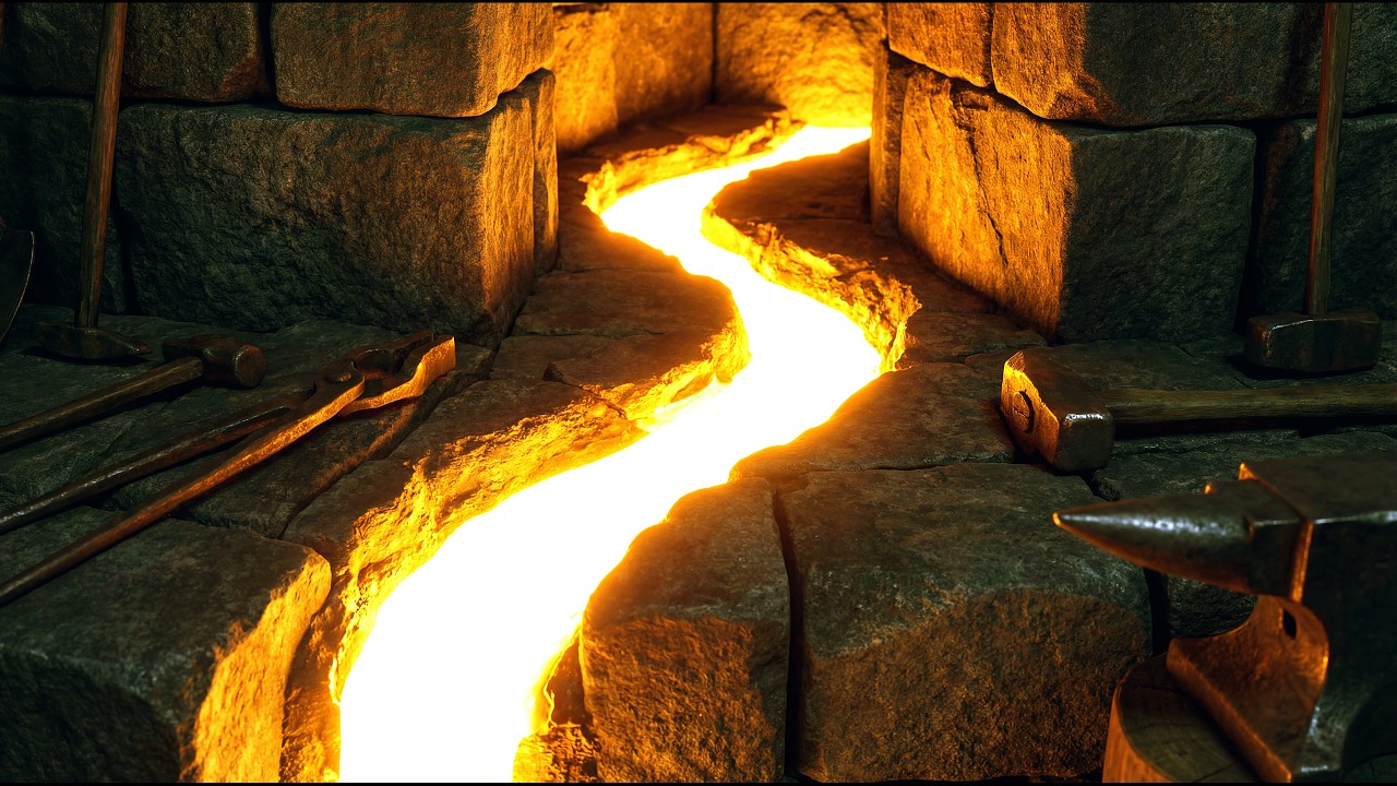 Saruman's Forge | 3 Hours of Hypnotic Hammer & Fire