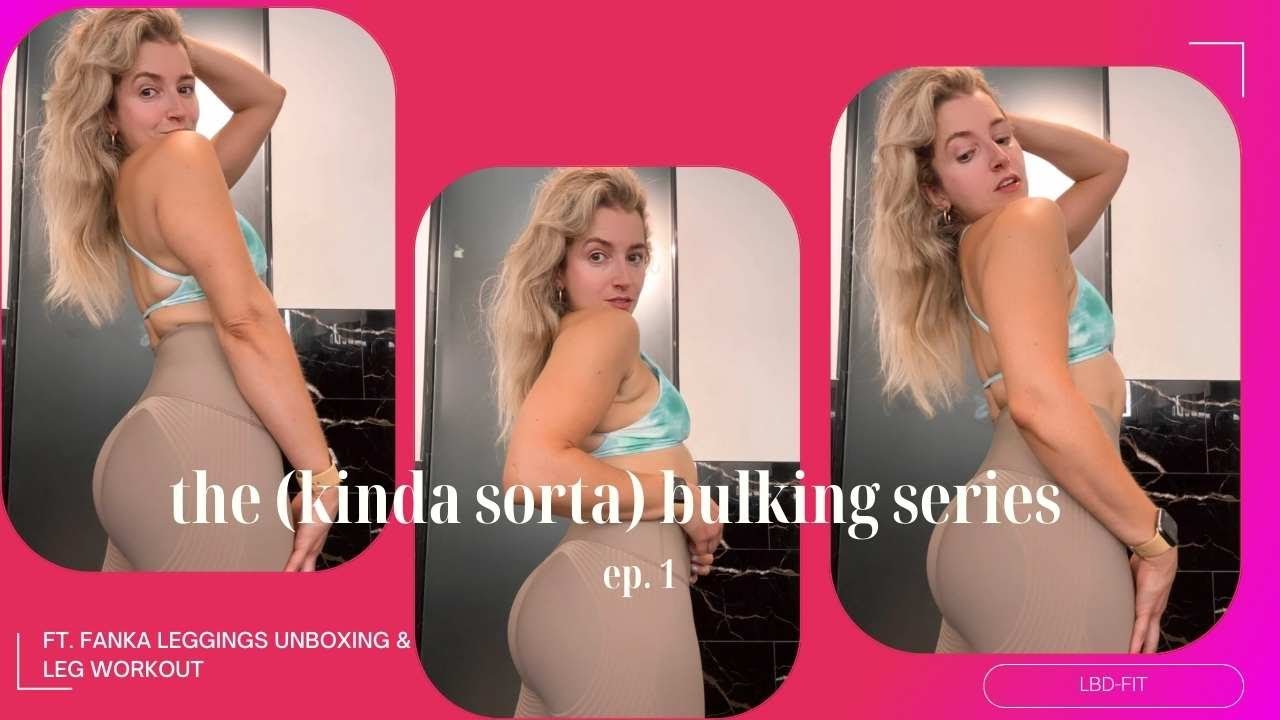 Bulking or Maingaining? Trying the Low FODMAP diet, Fanka try on haul, leg day
