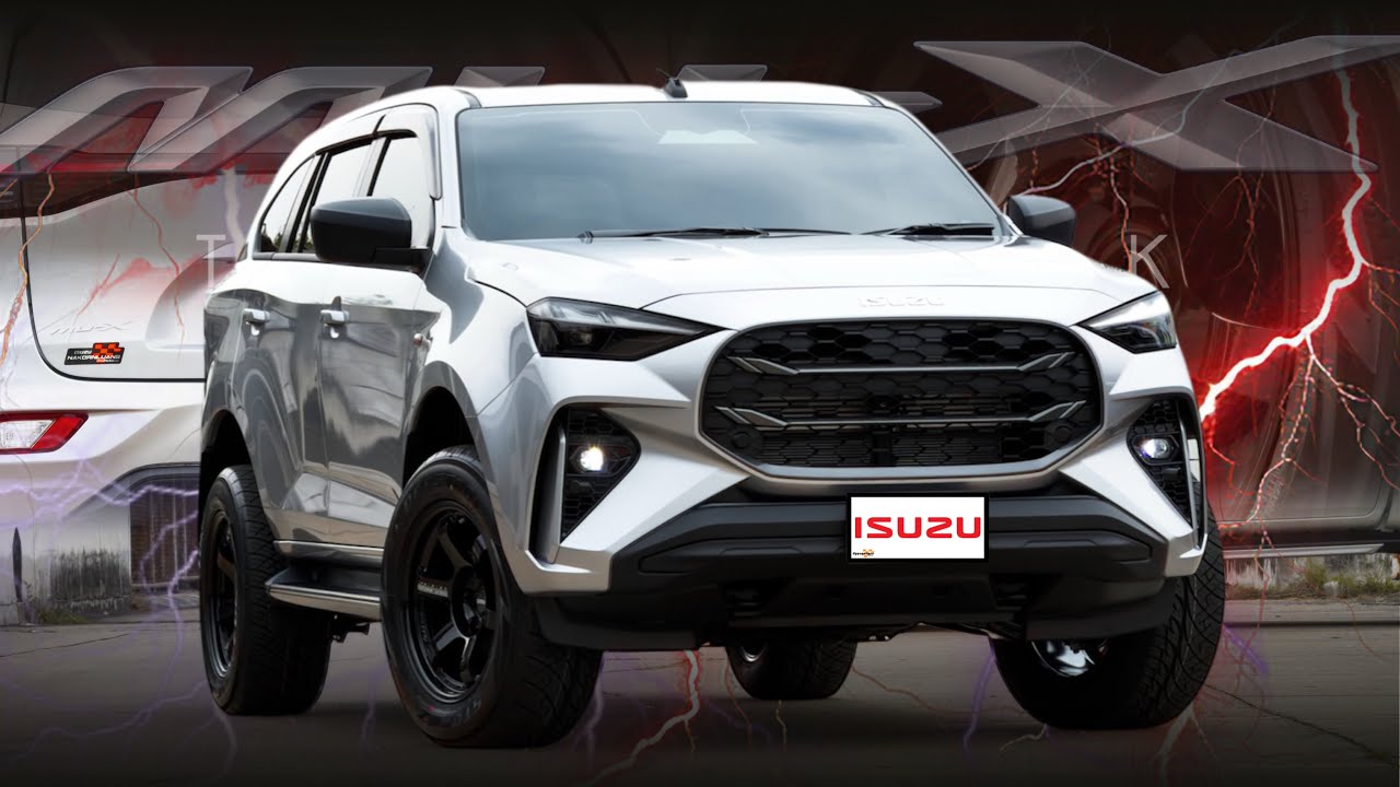 อีซูซุมิวเอ็กซ์ 2026 ตัวประหยัดงบสุด MUX ACTIVE 2.2 8AT แต่งล้อขอบ 18 นิ้ว TE37 สีเทากัล เลเซอร์ขาว