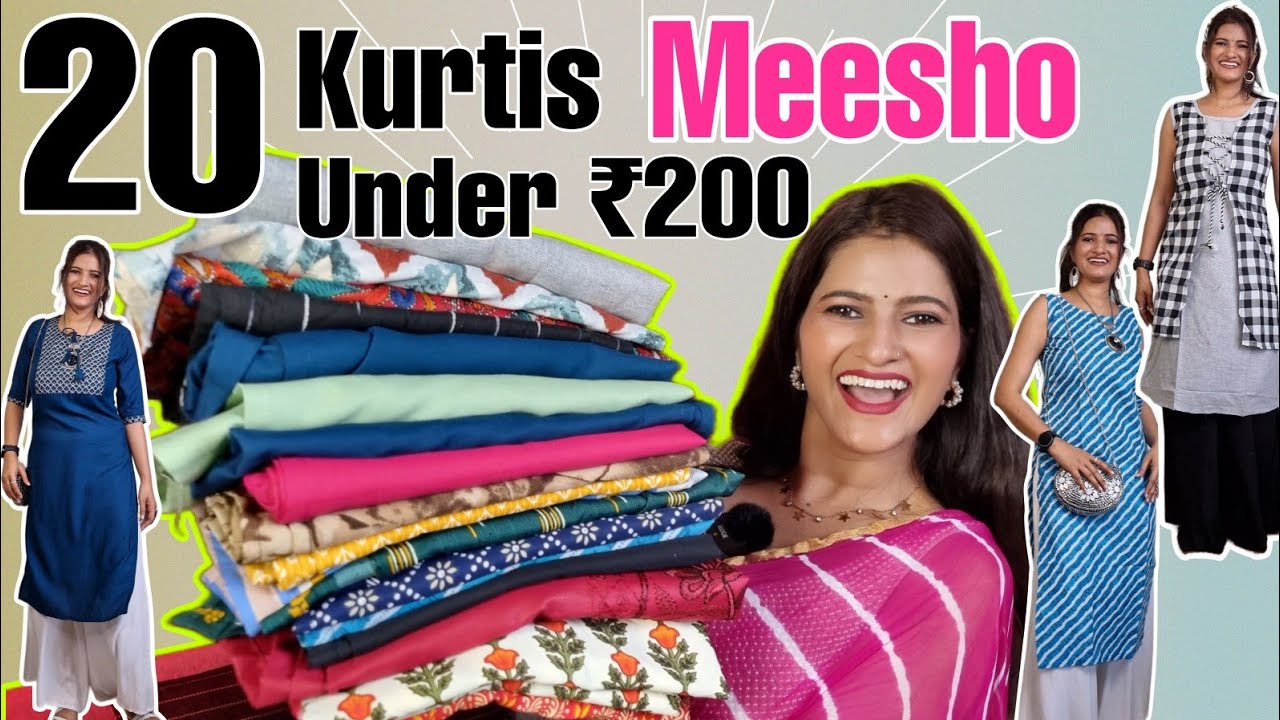 Huge meesho kurti haul 💕| meesho kurti under 200 | meesho office wear kurti | meesho reselling haul