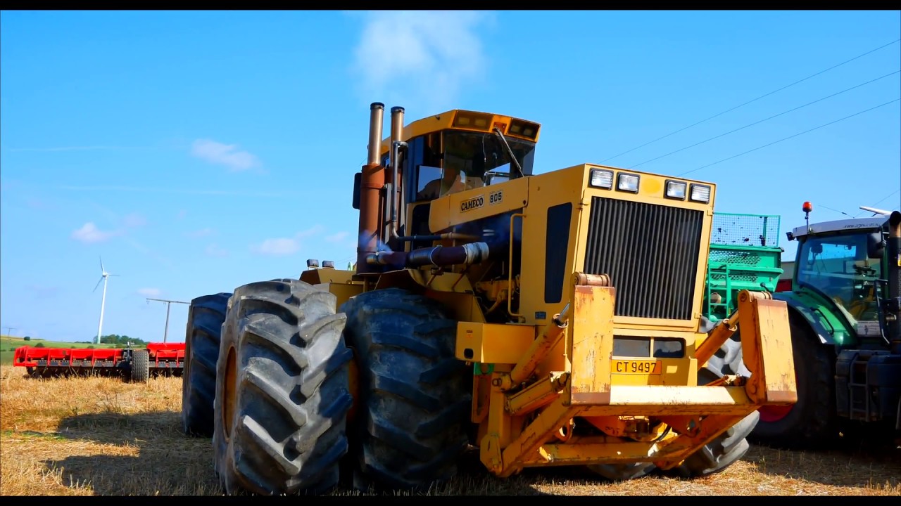 LE PLUS GROS TRACTEUR D'EUROPE | CAMECO 805 BTT | QUIVOGNE 12 M | the biggest tractor in Europe |