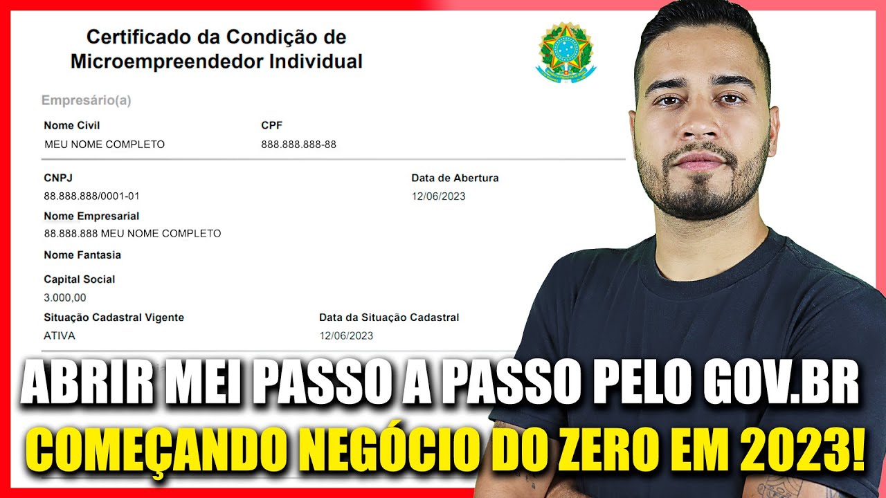 📃 ABRIR MEI PELO GOV.BR PASSO A PASSO NO CELULAR [2024] TENHA CNPJ EM POUCOS MINUTOS!