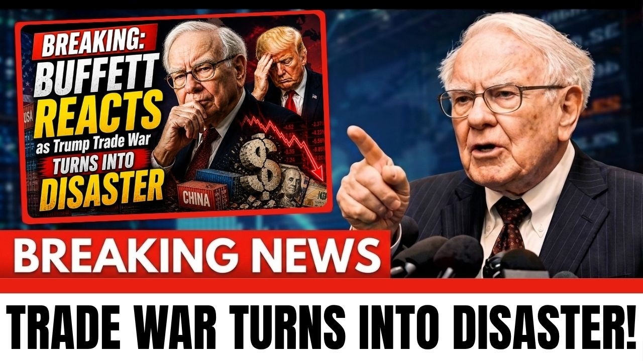 BREAKING: Buffett REACTS as Trump Trade War Turns Into Disaster