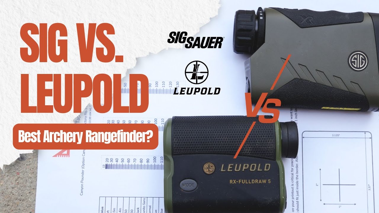 Archery Mode RangeFinder Test (Sig Kilo 5K vs Leupold Fulldraw 5)