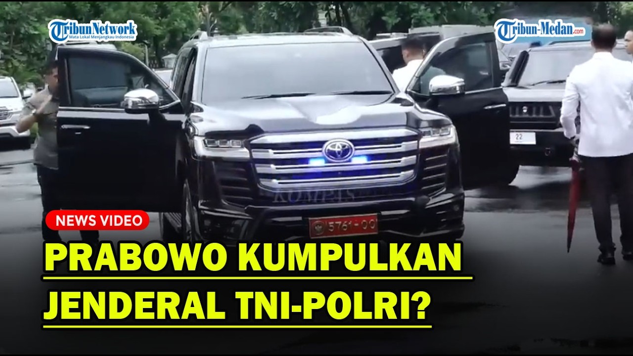 PRABOWO Kumpulkan Jenderal TNI-Polri di Istana, Ini Kata KASAD Maruli❗