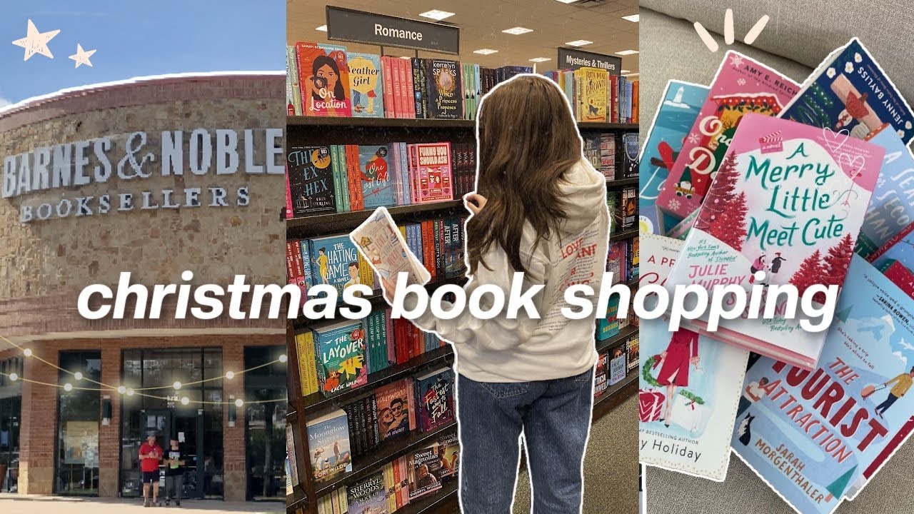SHOPPING FOR CHRISTMAS BOOKS!!
