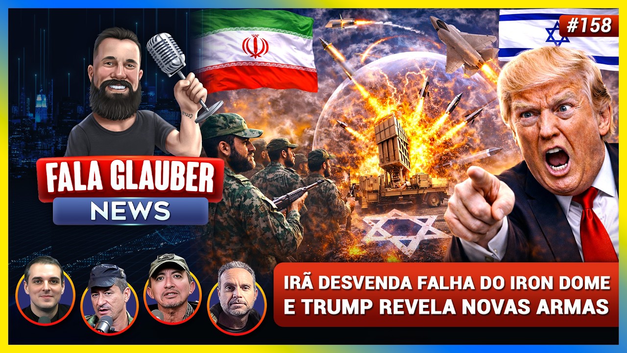 Fala Glauber NEWS: TRUMP revela ARMA MISTERIOSA usada no RESGATE de PILOTO no IR&Atilde;