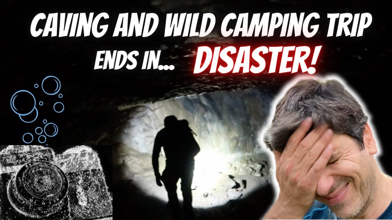 Peak District Caving and Wild Camping Fail! Derbyshire | UK Travel Vlog