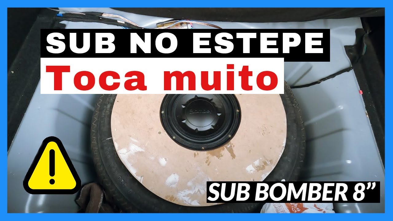 Subwoofer no estepe