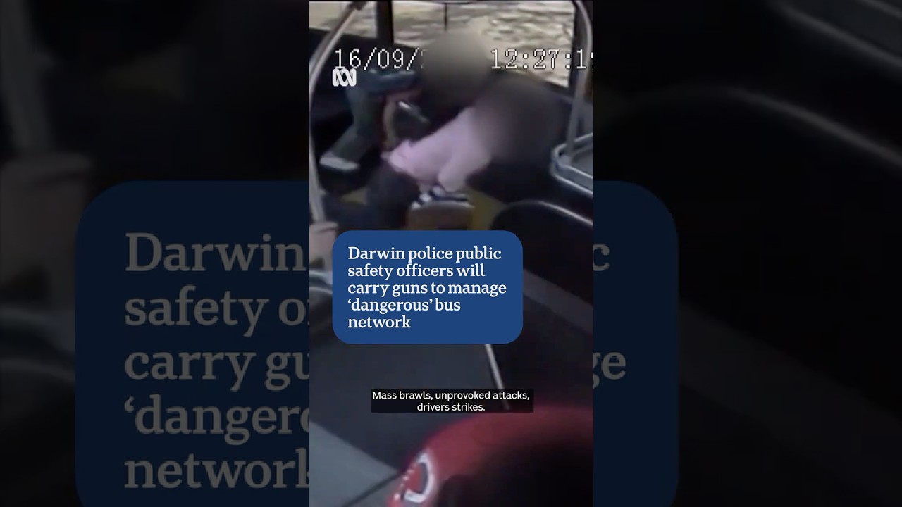 Darwin police public safety officers will carry guns to manage 'dangerous' bus network | ABC NEWS