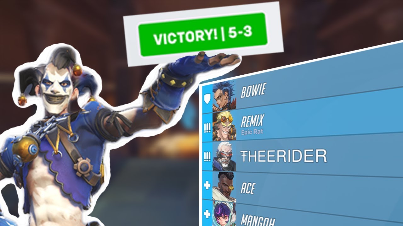 when a PRO junkrat plays NEW clash mode...