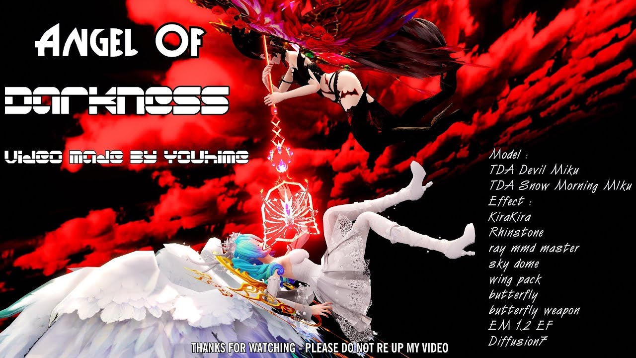 [MMD] Angel of Darkness Full Version [Miku]