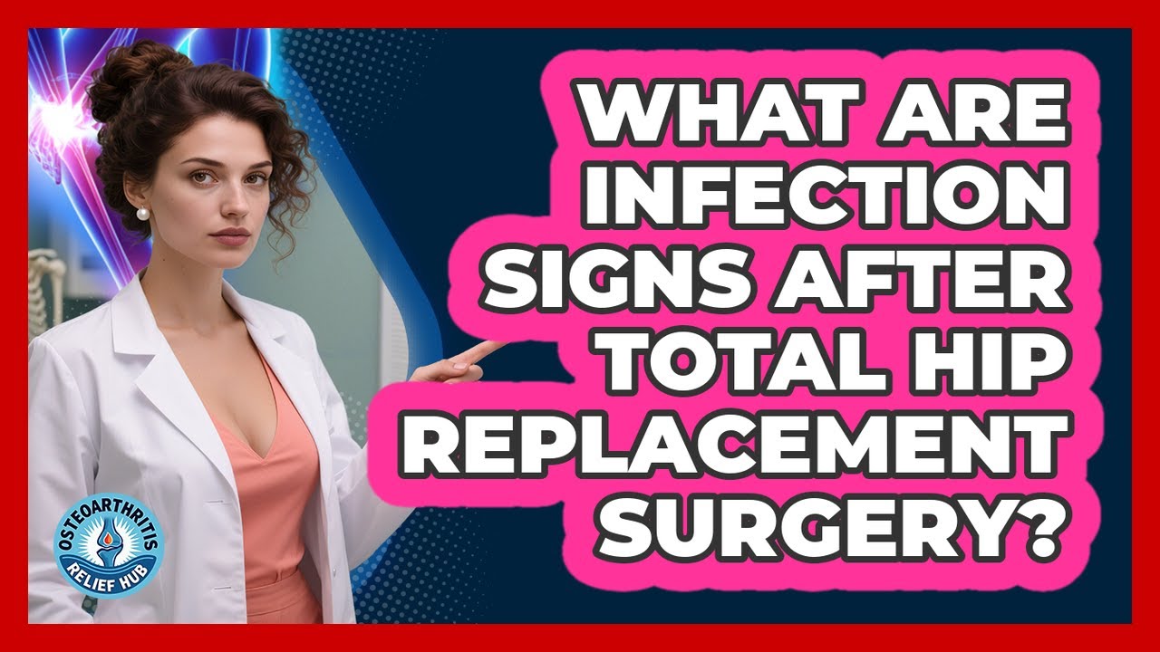 What Are Infection Signs After Total Hip Replacement Surgery? - Osteoarthritis Relief Hub