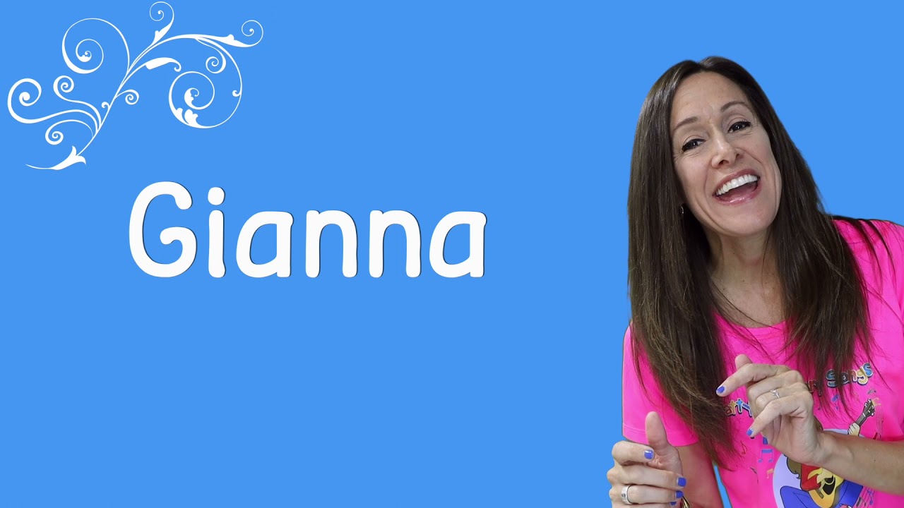 Learn to Spell Gianna Toddler Song | Learn to Talk with Patty Shukla