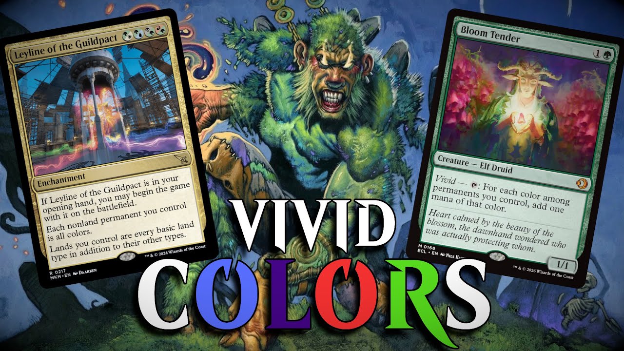 5 Color Aurora Awakener Combo with Leyline of the Guildpact | Standard BO1 MTG Arena