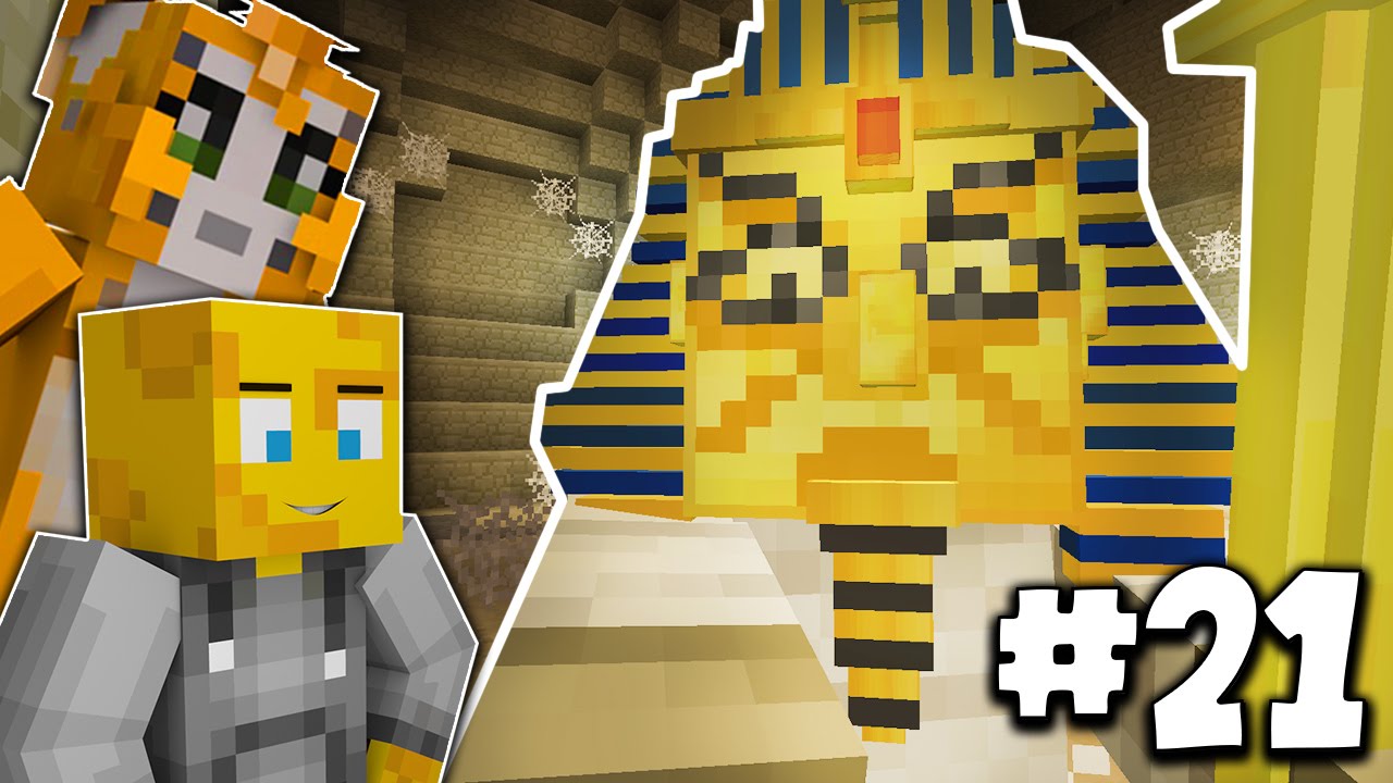 Minecraft - TIME TRAVELLERS! - KING TUTS! #21 W/Stampy & Ash!
