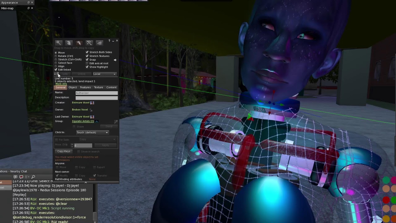OSG  Open Collar in OSGrid?  HELP  [ TEST ]  20260312