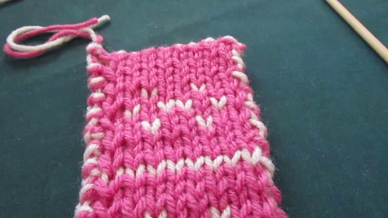 Double Knitting - Binding Off