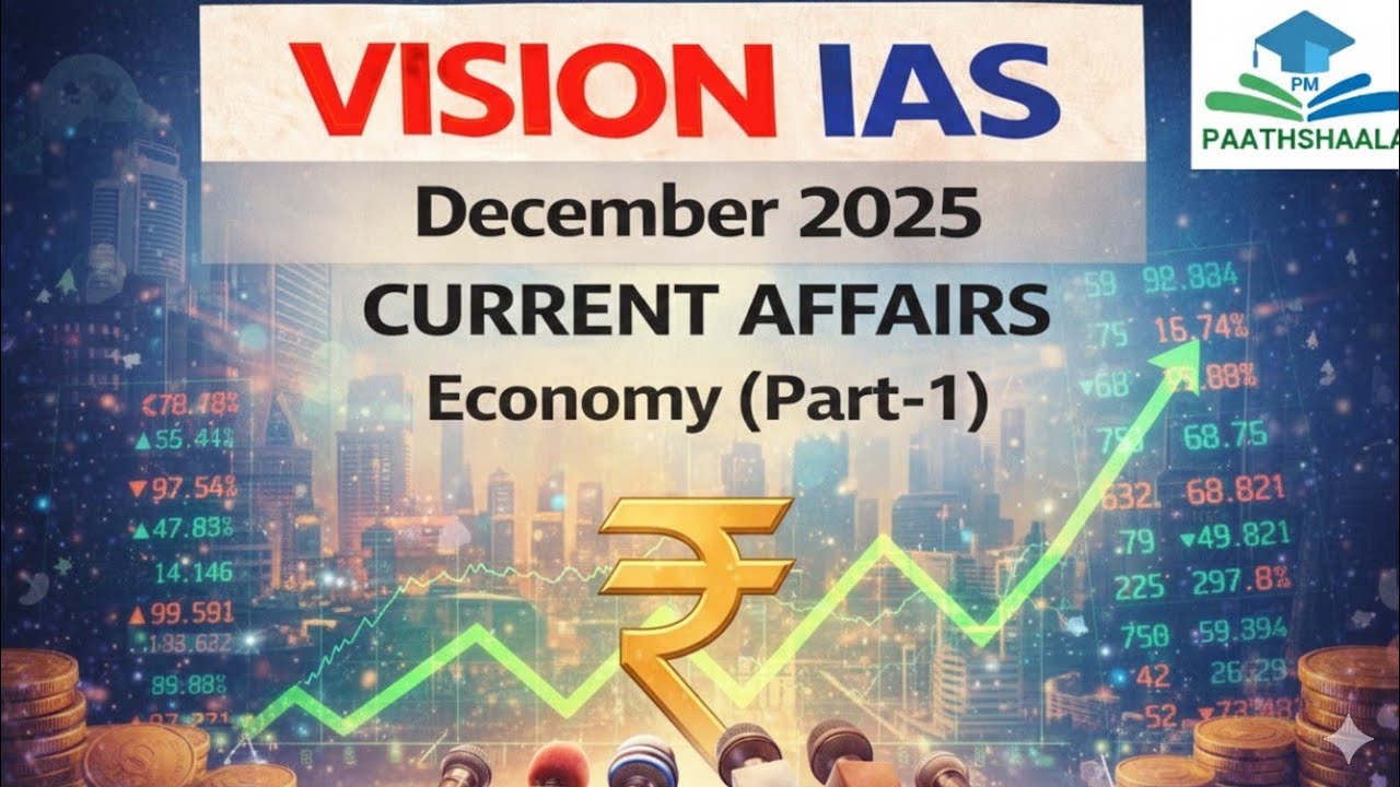 Vision IAS December 2025 Current Affairs | Economy | Part-1