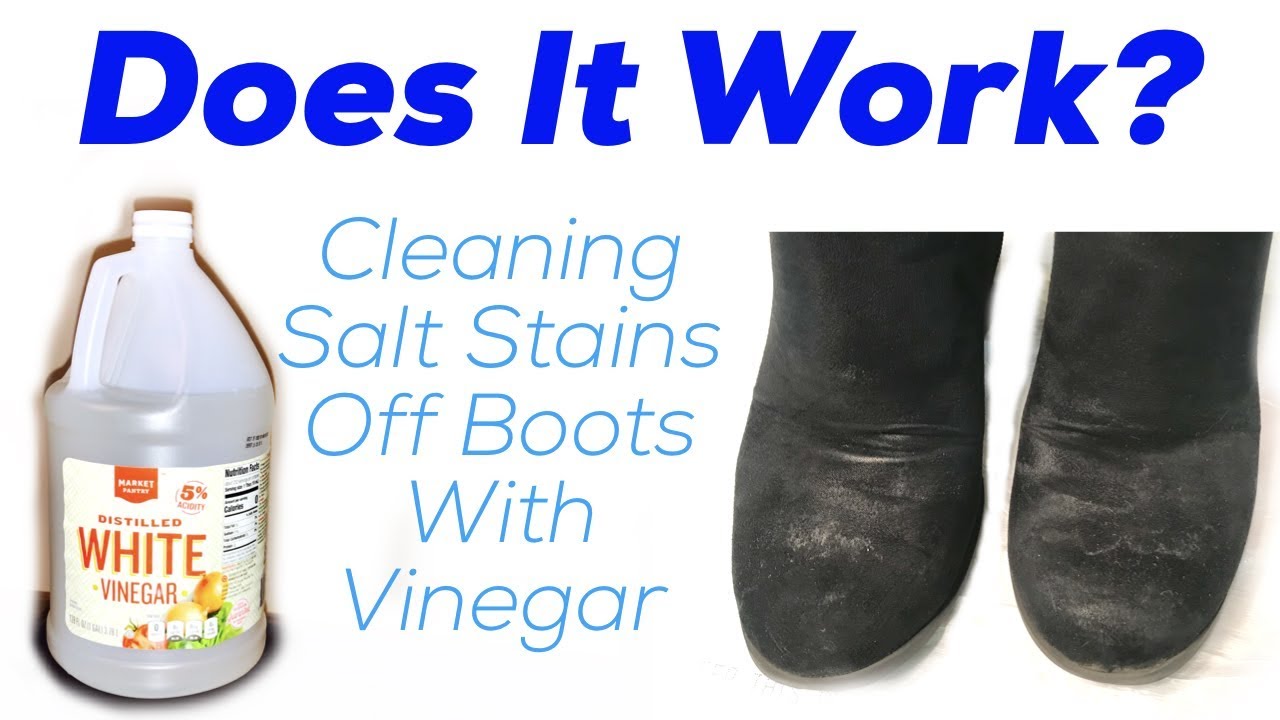 Does it Work? Cleaning Salt Stains off Boots