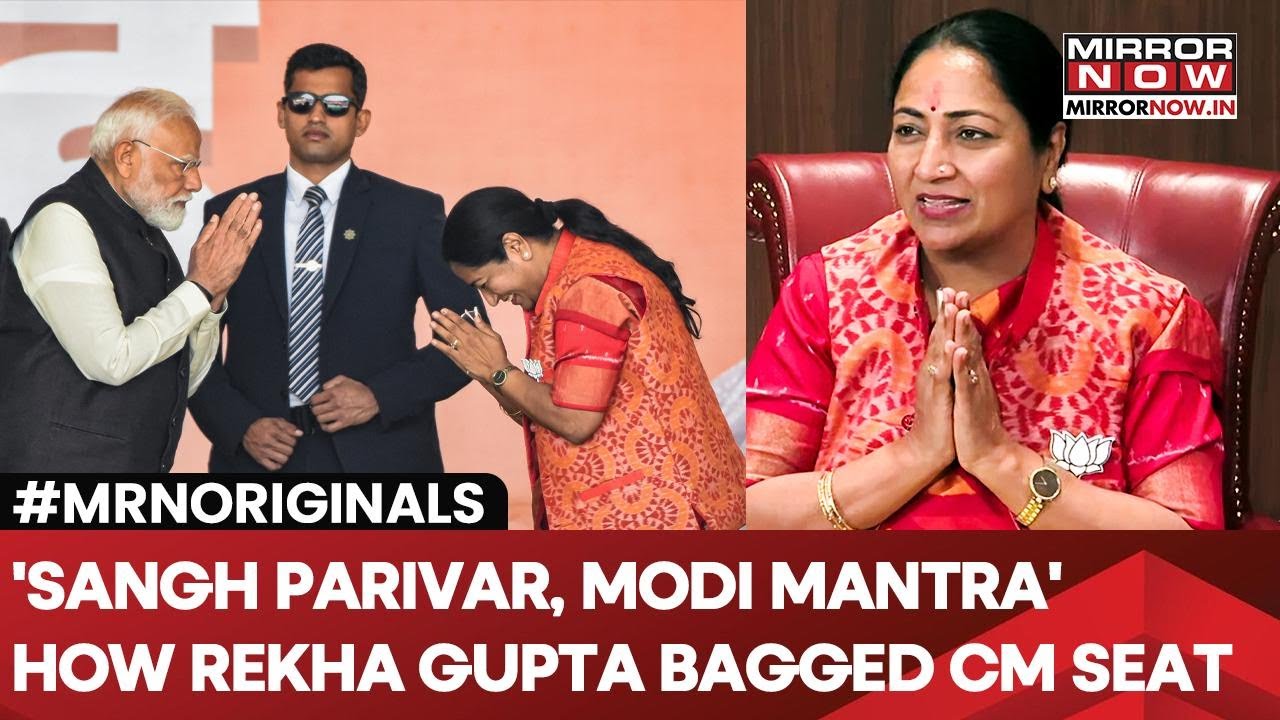 'RSS Factor, Modi Mantra': How Rekha Gupta Bagged Delhi's CM Seat Defying BJP Odds and Ranks