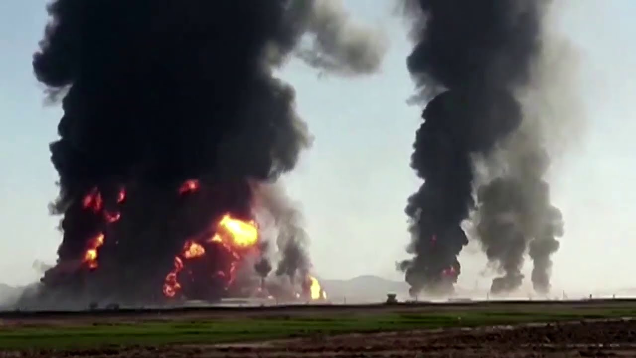 Dozens hurt in fire near Afghanistan-Iran border
