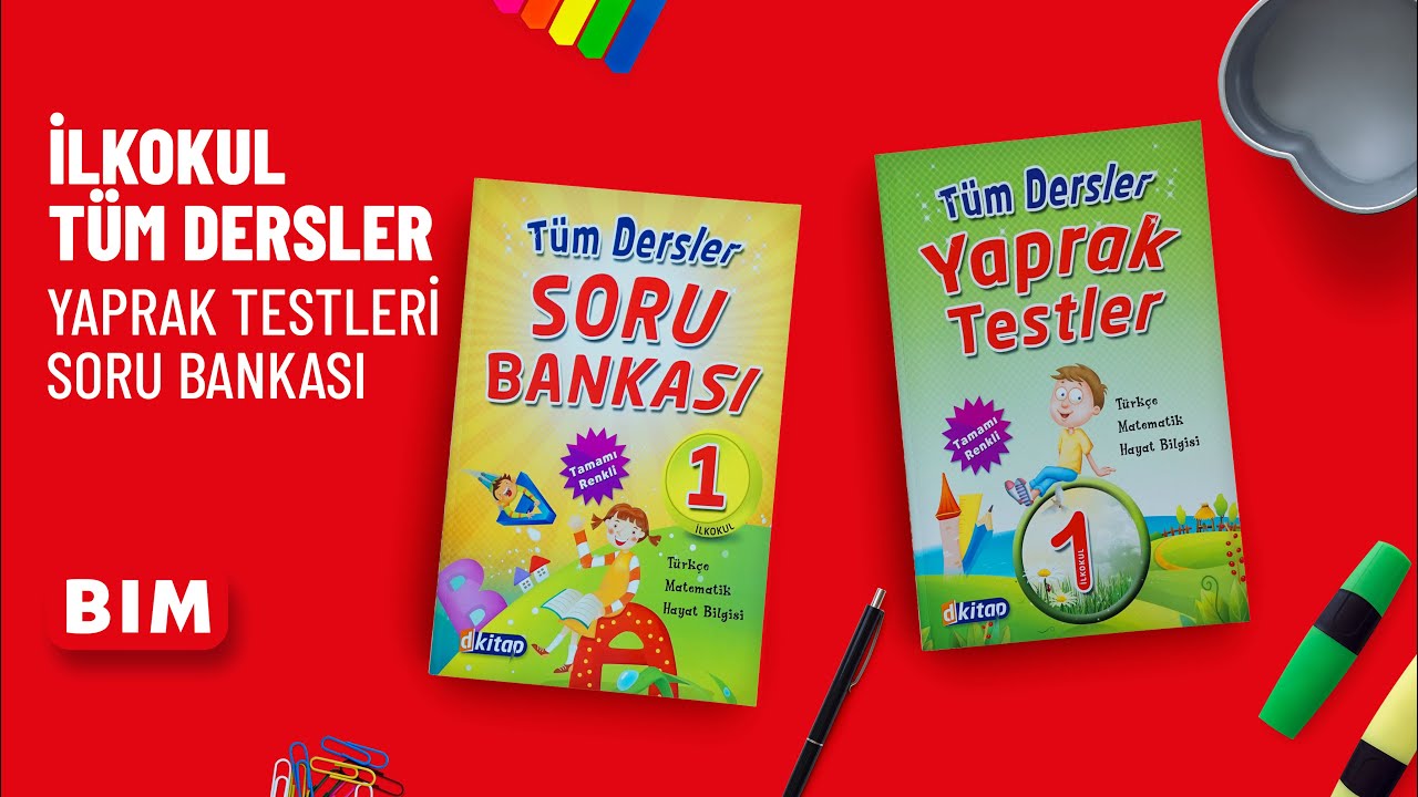 BİM &ndash; İlkokul T&uuml;m Dersler Yaprak Testler & Soru Bankası