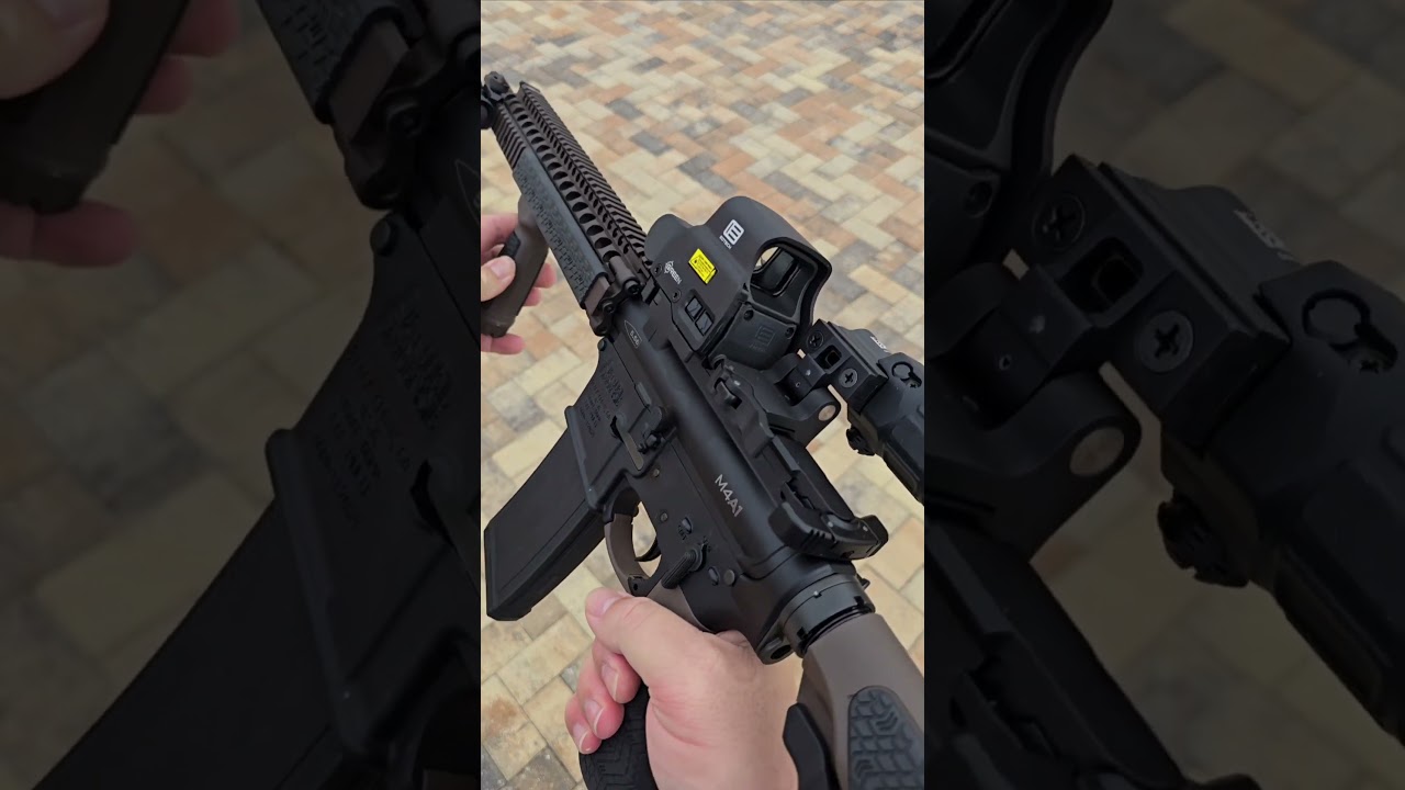 Daniel Defense M4A1 with EOTech EXPS2, G33 magnifier, and Surefire mini scout pro #tacticaltuesday