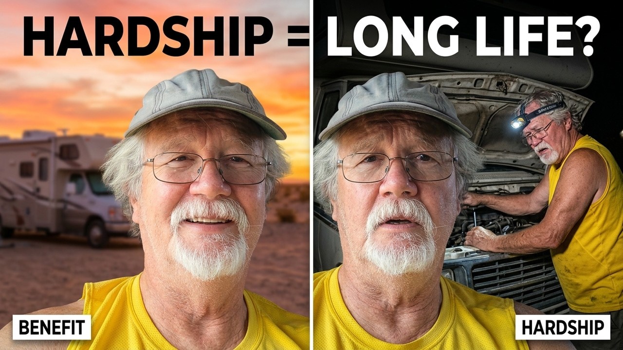 The Hardship Secret: Why Nomad Life Extends Your Years