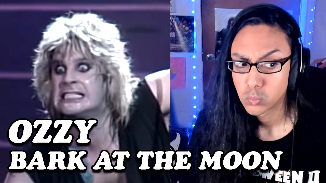 This man is Insane! Reacting to Ozzy Osbourne Bark At The Moon Live 1984
