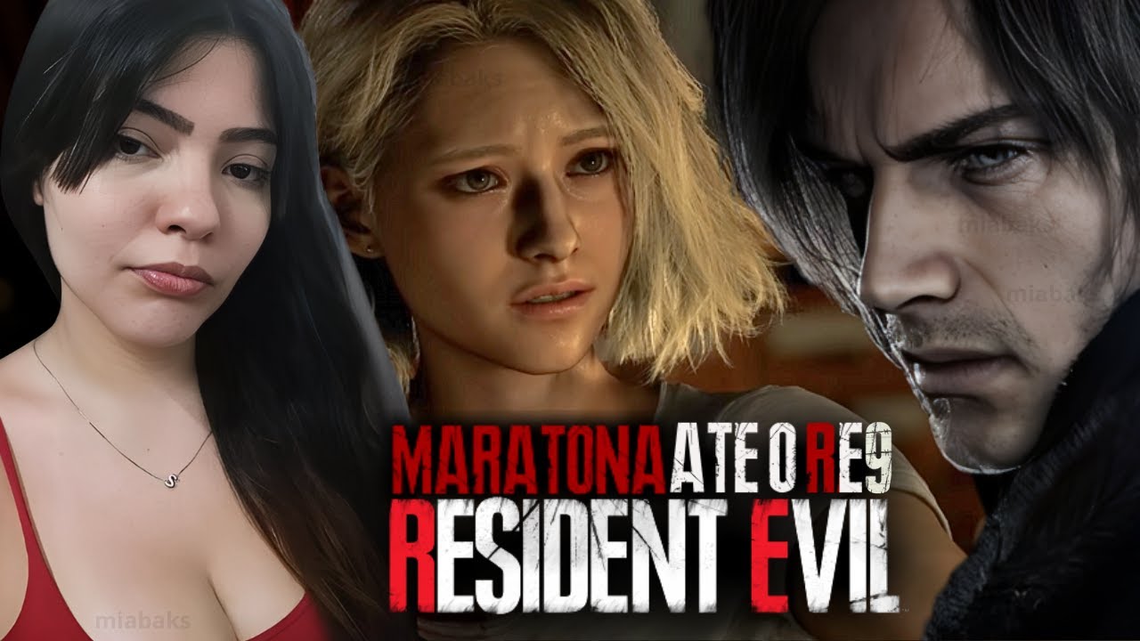 MARATONA - RESIDENT EVIL | JOGANDO ATE O REQUIEM