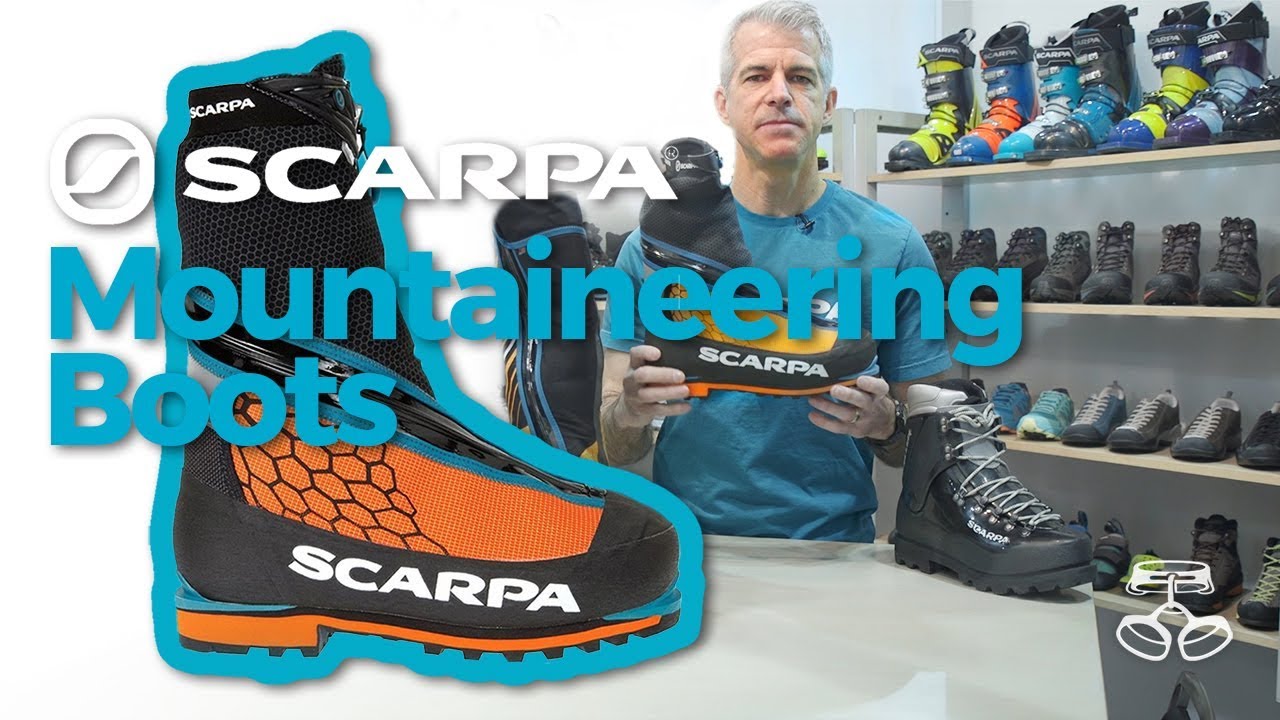 Двойные альпинистские ботинки SCARPA