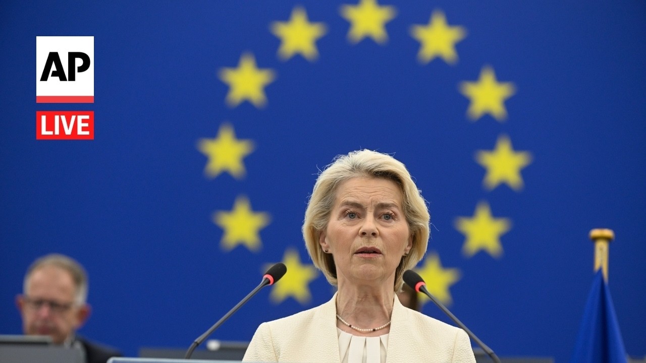 LIVE: Ursula von der Leyen delivers State of the Union address (Full speech)
