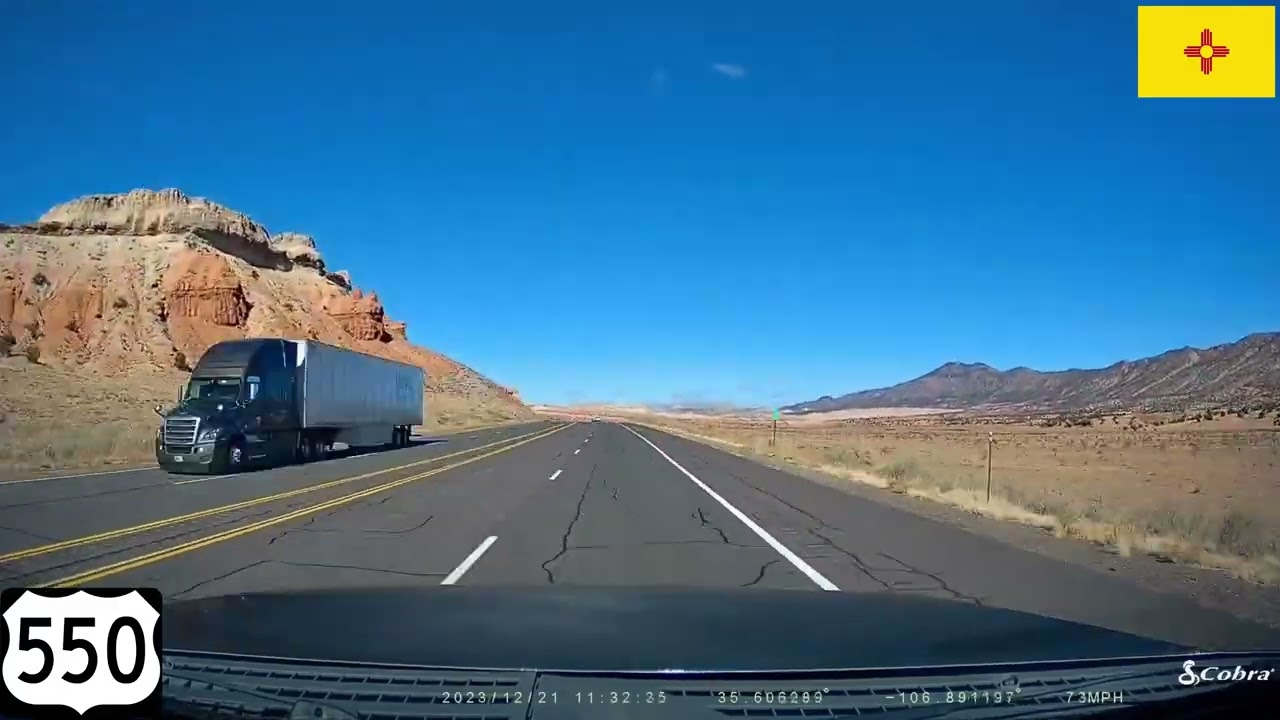 Time Lapse: Albuquerque, NM to Durango, CO - December 21 2023