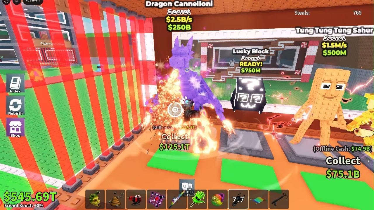 How i got griefed for a rainbow dragon canoil in a public server...🥲