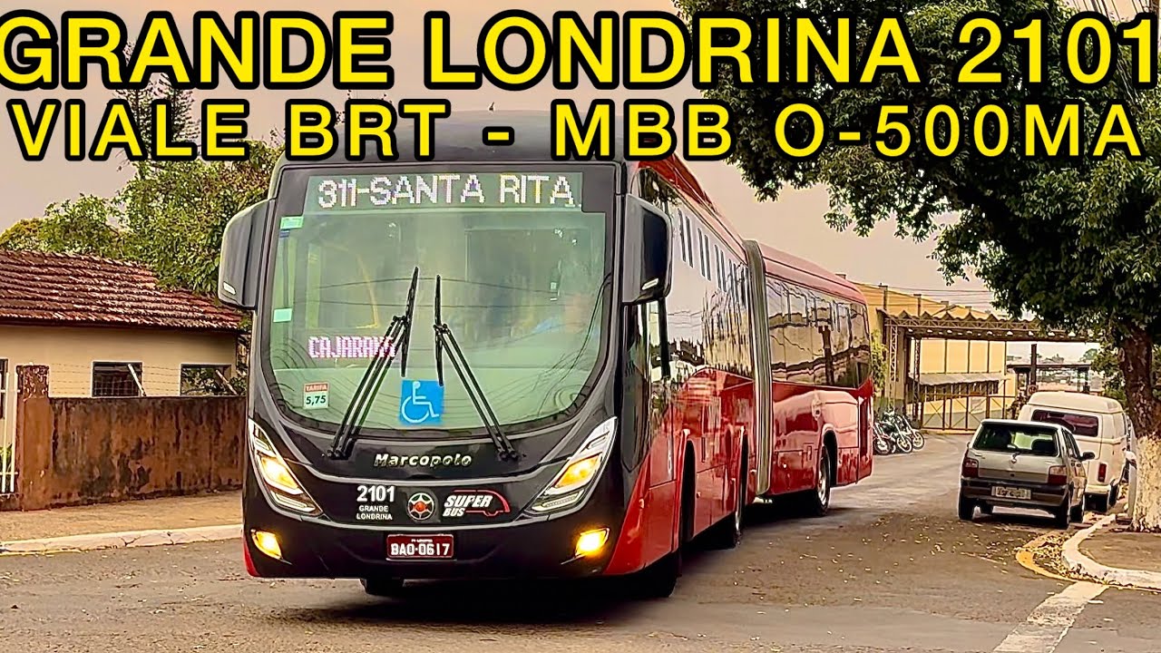 GRANDE LONDRINA 2101 / VIALE BRT 🪗 - MBB O-500MA ZF (Linha 803)