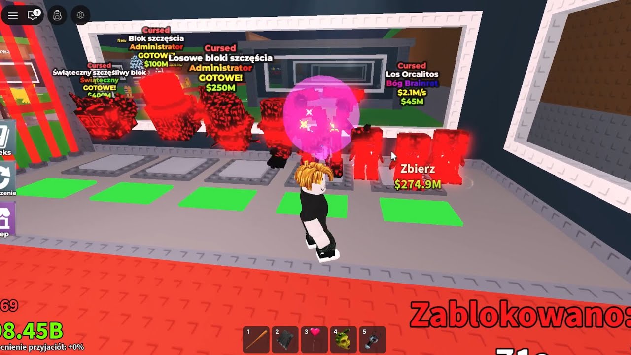 MÓJ BRAT OTWIERA LUCKY BLOCKI PO EVENCIE! #33