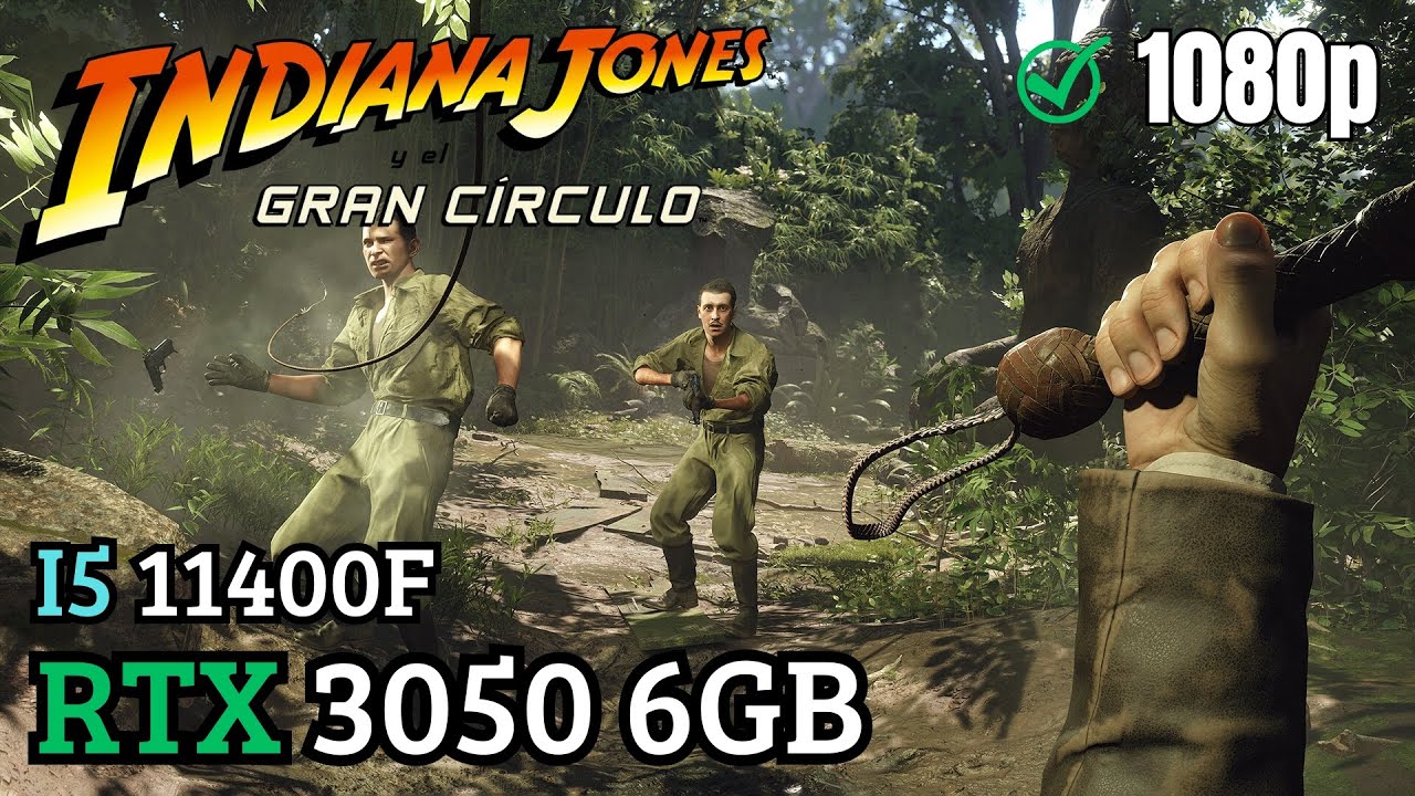Indiana Jones y el Gran Círculo ✅ RTX 3050 | Test Rendimiento |