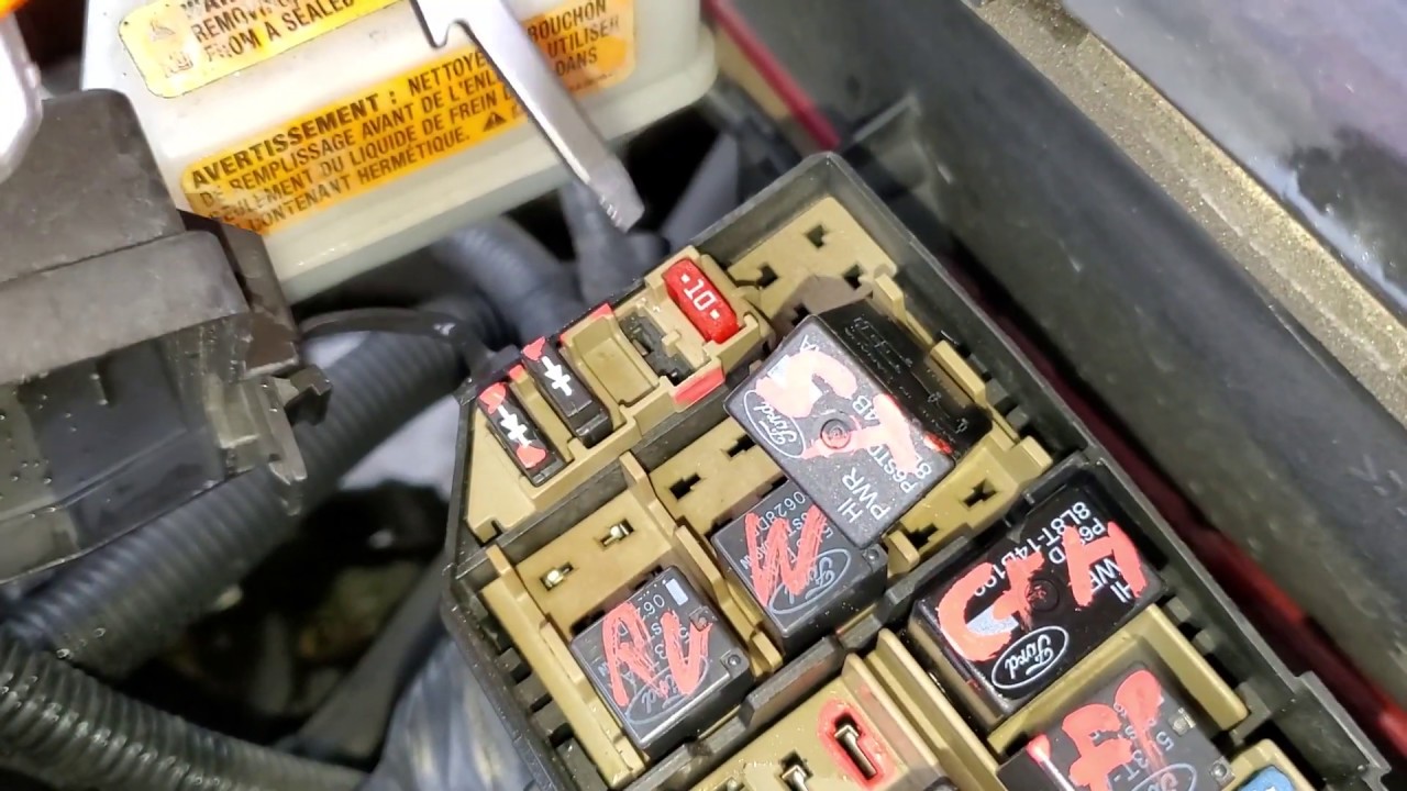 2009 Ford Focus Starter Relay, Starter Fuse & Starter Circuit Explained