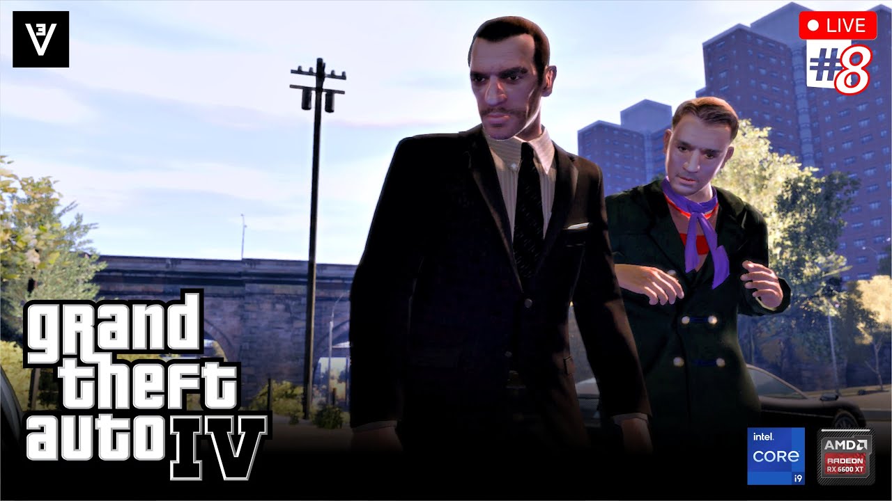 🔴Grand Theft Auto IV -Niko Bellic Story- #8※RESHADE※(i9 12900H & RX6600XT) #2026