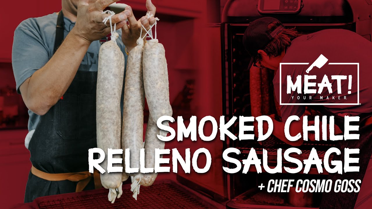 MEAT! Smoked Cheesy Kielbasa Sausage with Cosmo Goss