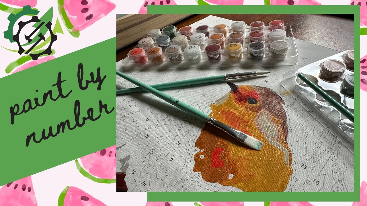 oUnboxing and testing a new Paint by Number from #houseart  UK