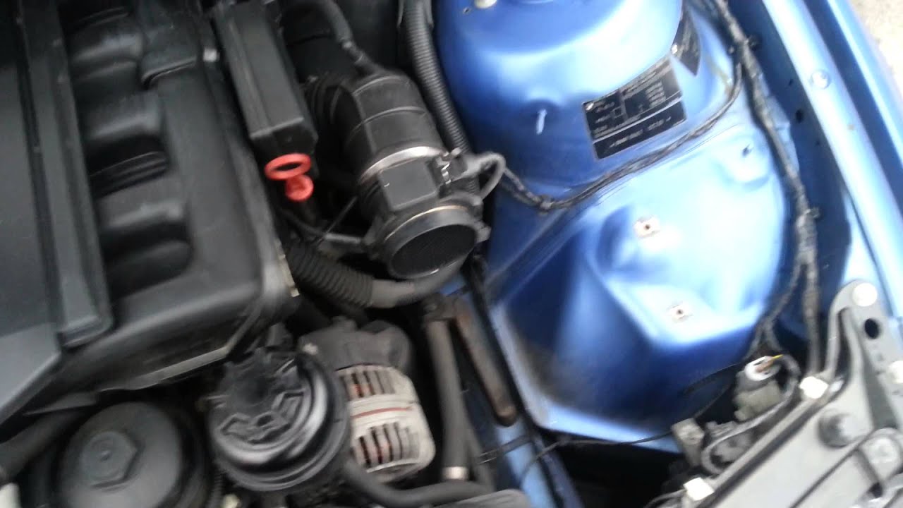 How to fit a BMW e46 325 ci M3 K&N Induction Kit Air Filter INTAKE SYSTEM  sounds great