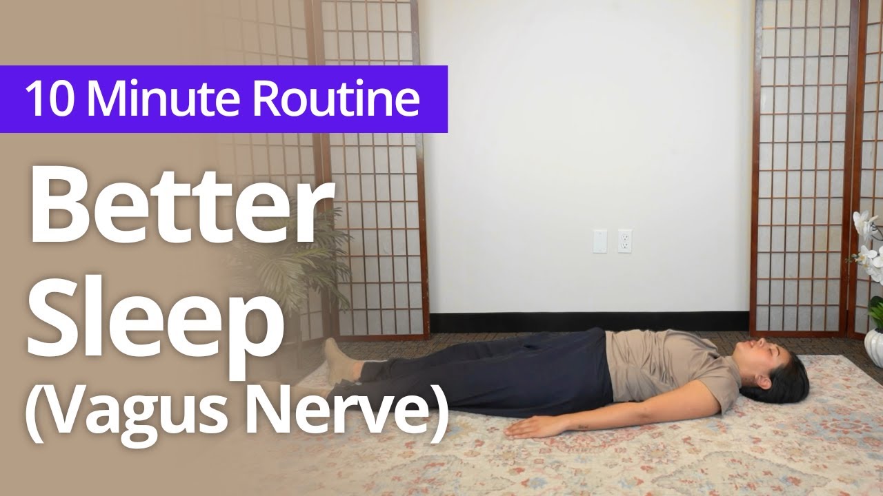 Vagus Nerve: Bedtime Routine for Deep Sleep & Relaxation | 10-Minute Daily Practice