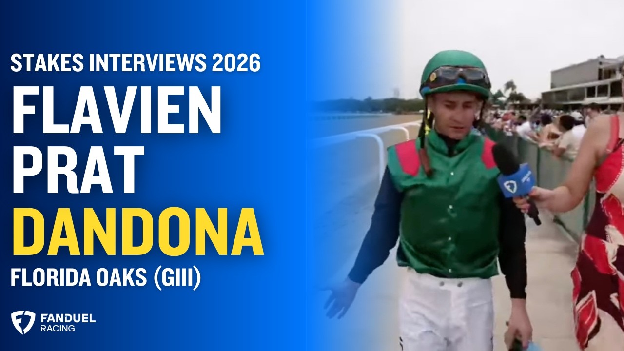 Flavien Prat Looks for More Distance for Florida Oaks Winner DANDONA