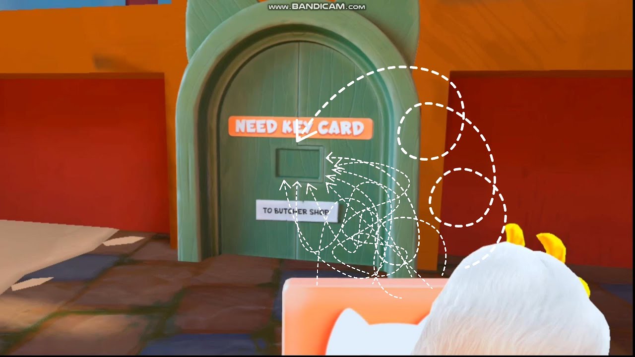 Going into The Sewers and getting to The Butcher Shop (I Am Cat VR)