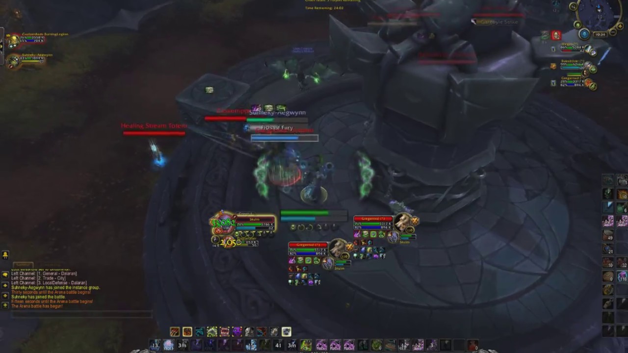 WoW Legion Arena Unholy DK Rank 1/Gladiator Skulm