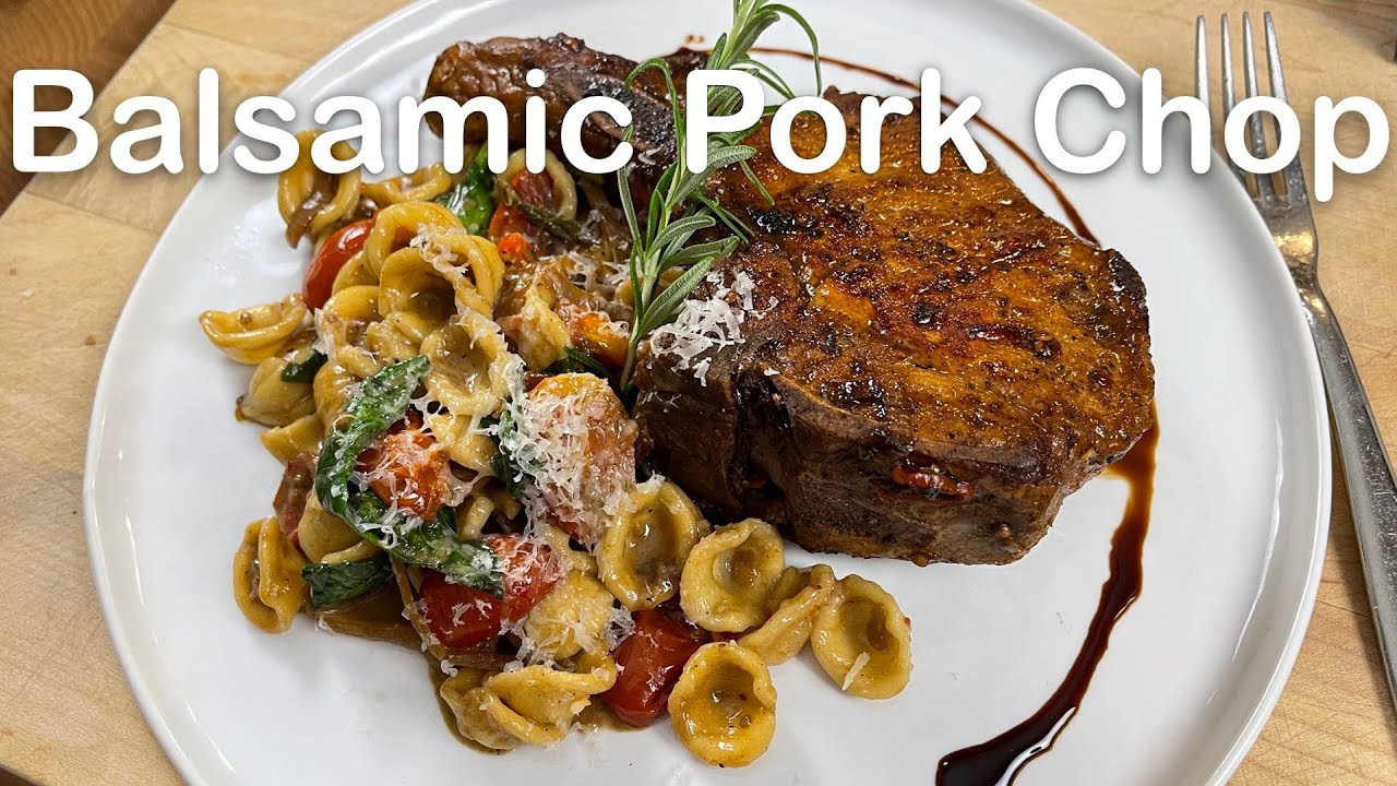 Italy's best balsamic pork chop